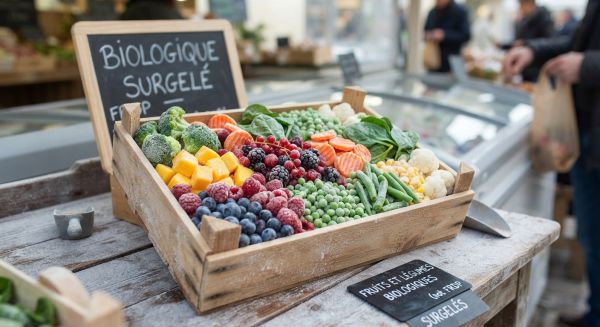 Découvrez les fruits et légumes biologiques surgelés FRDP